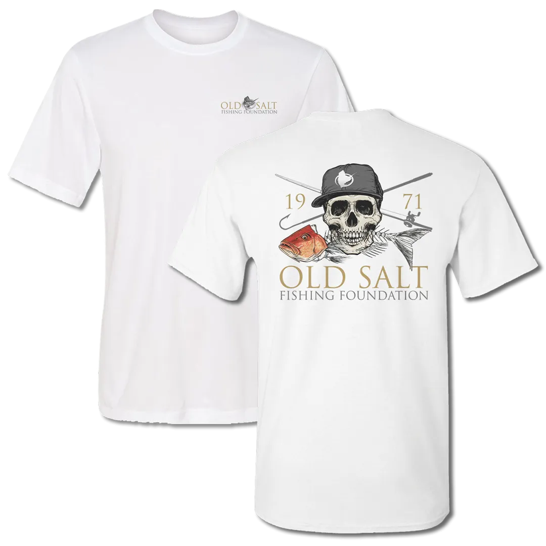 Red Skull - Short Sleeve Fishing T-shirt