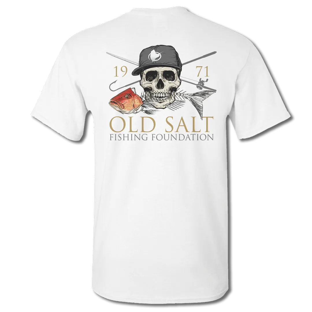 Red Skull - Short Sleeve Fishing T-shirt