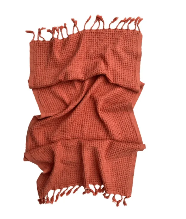 Rulo Cotton Waffle Vegan Hand & Tea Towel | Multiple Colours