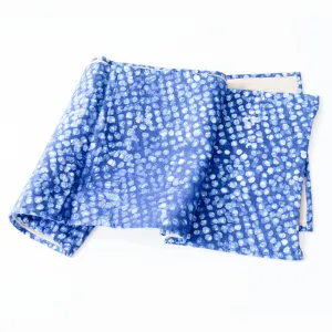 SALE: Indigo Blue Dot Table Runner