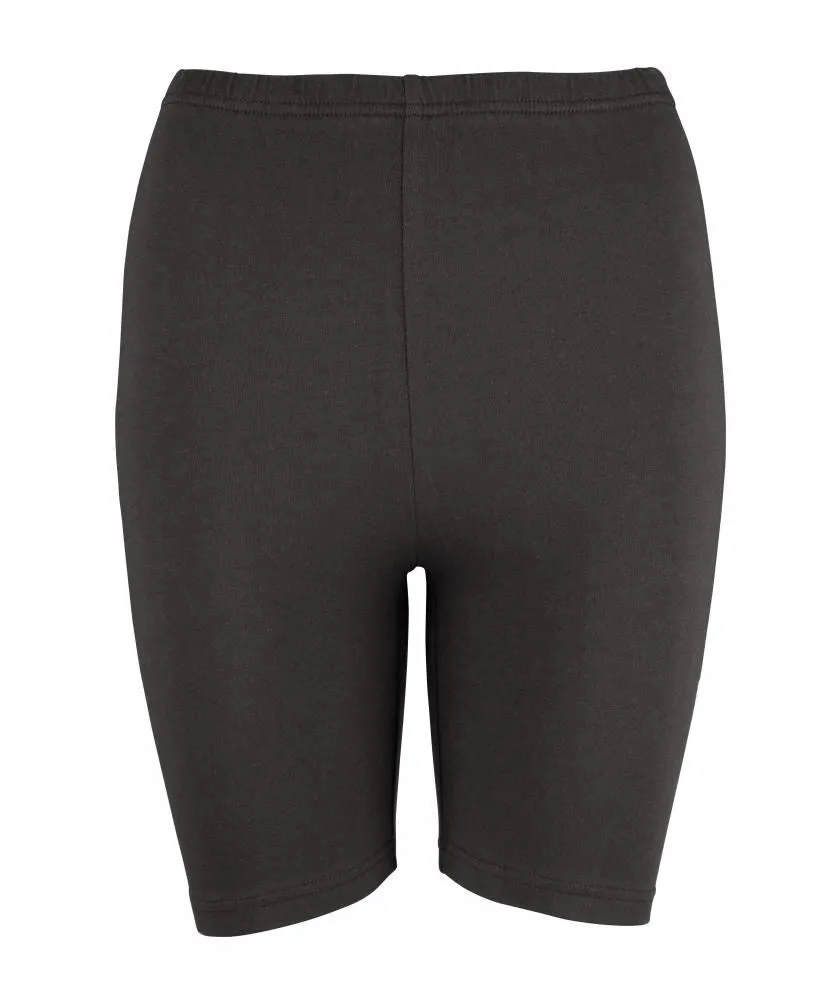 Santa Cruz Womens Shorts Strip Legging Shorts - Black Wash