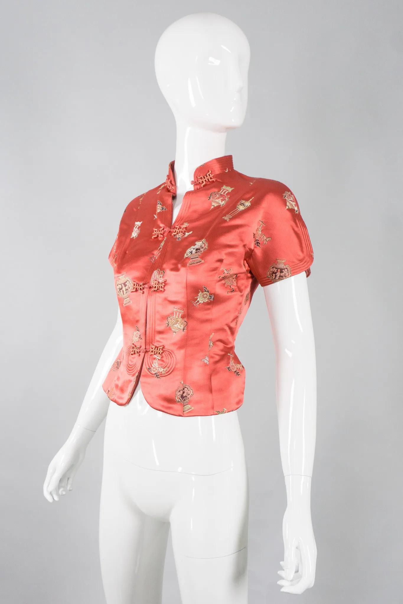 Satin Mandarin Jacket