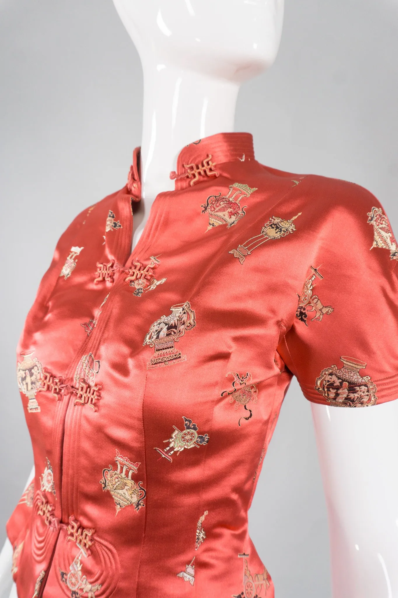 Satin Mandarin Jacket