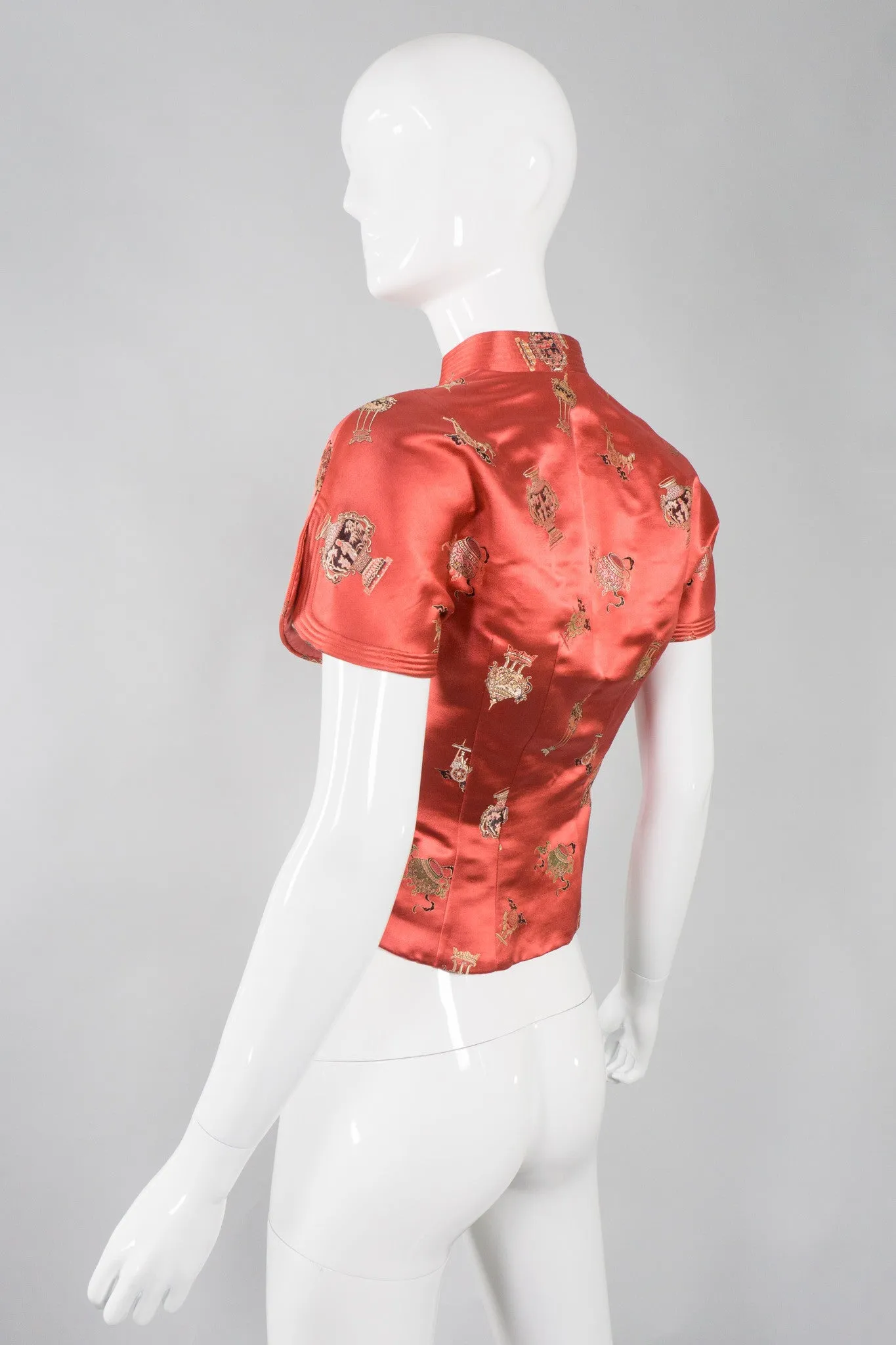 Satin Mandarin Jacket