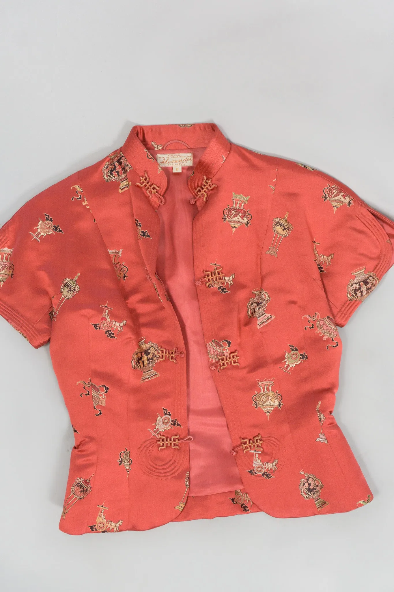 Satin Mandarin Jacket