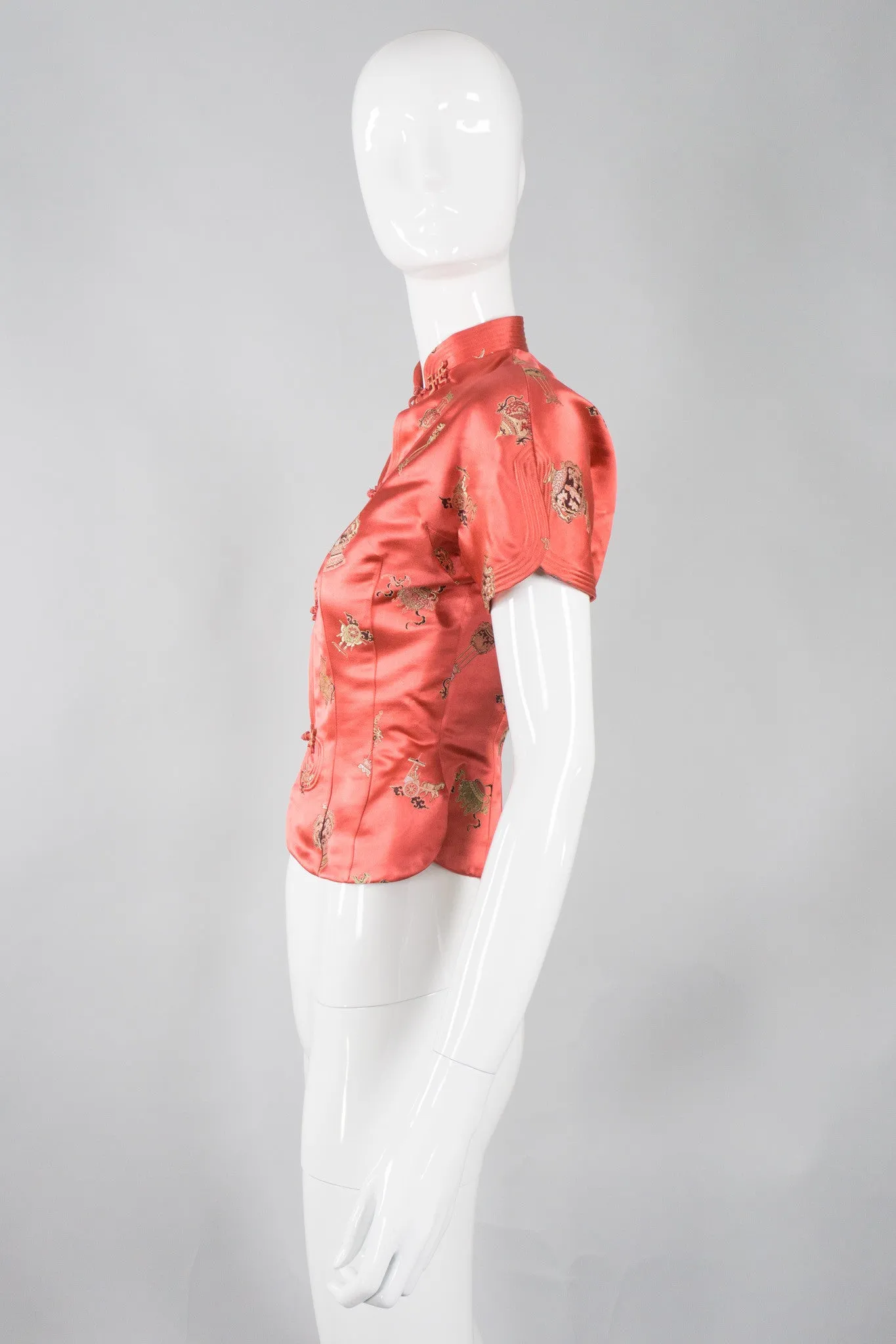 Satin Mandarin Jacket