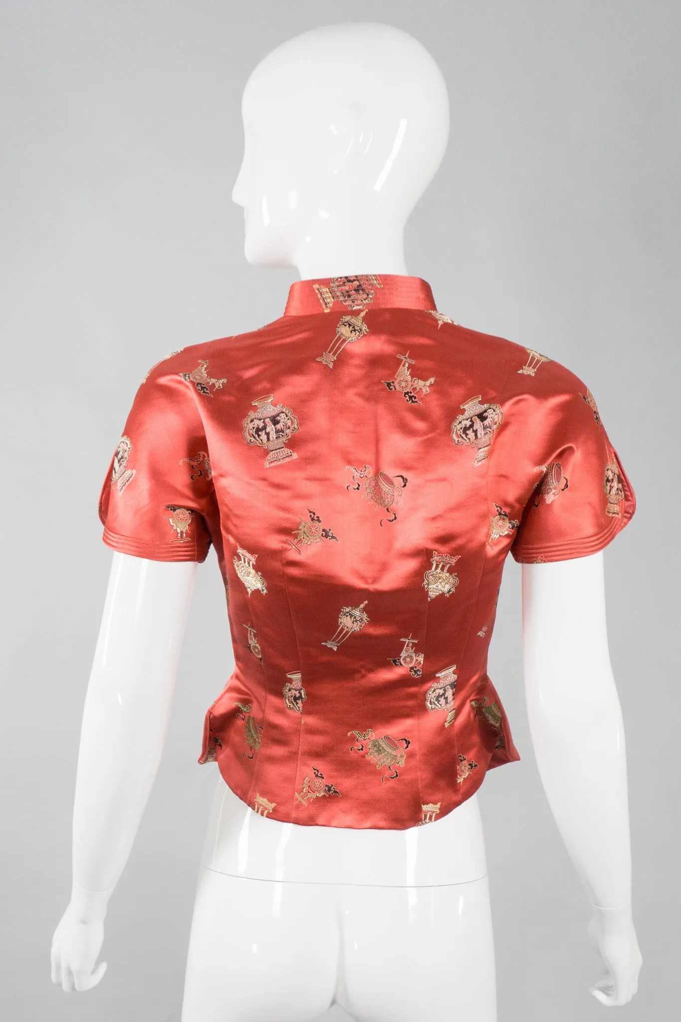 Satin Mandarin Jacket