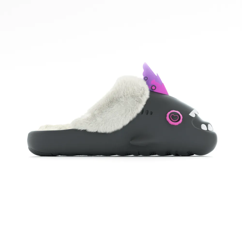 Sharkicks Pro - Winter Cyberpunk Heel-open