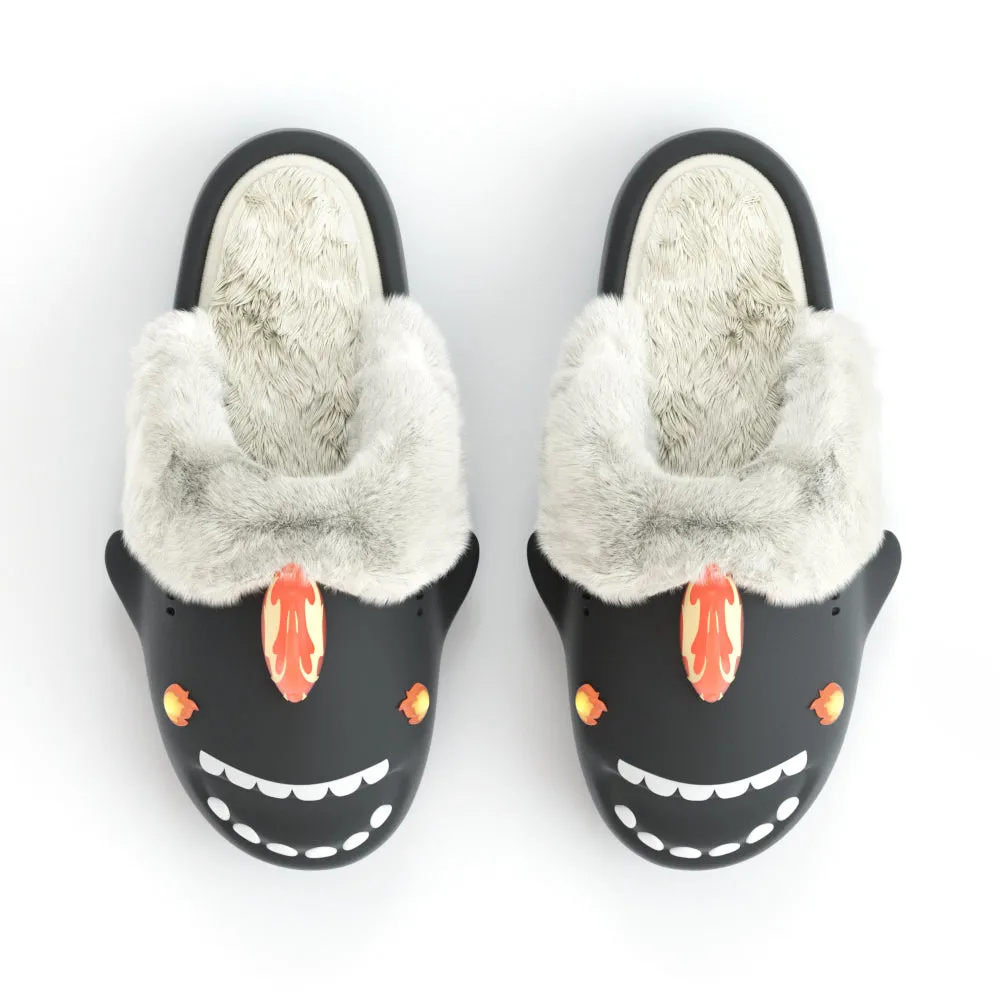 Sharkicks Pro - Winter Fire Kaiju Heel-open