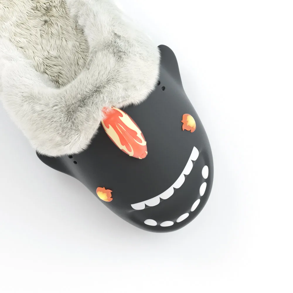 Sharkicks Pro - Winter Fire Kaiju Heel-open