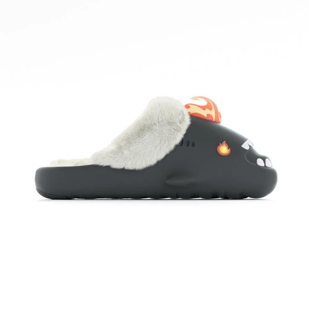 Sharkicks Pro - Winter Fire Kaiju Heel-open