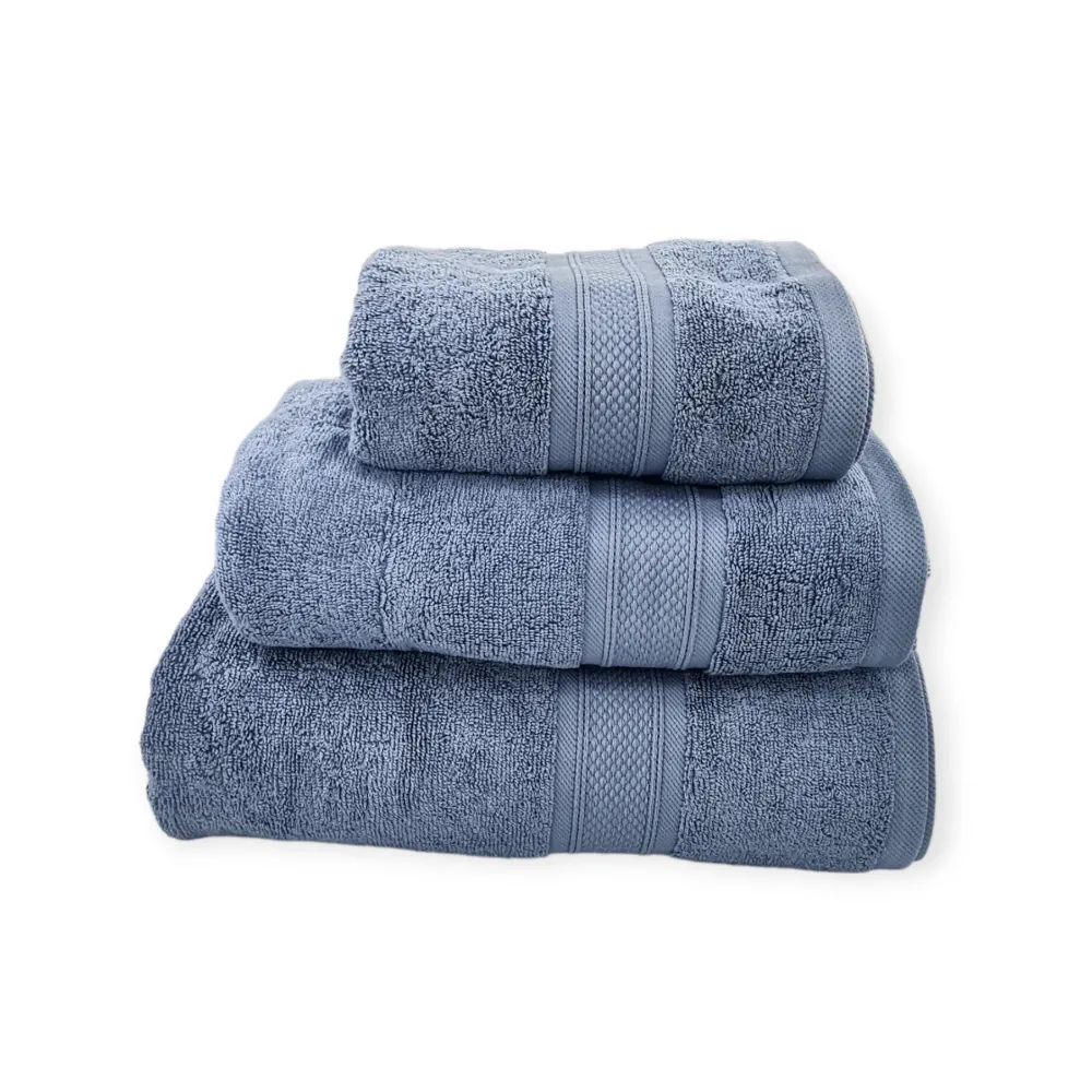 Simon Baker Ultra Soft Luxury Collection Towels French Blue 600GMS