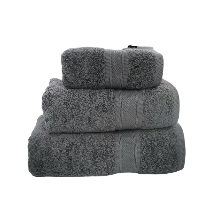 Simon Baker Ultra Soft Luxury Collection Towels Platinum 600GMS
