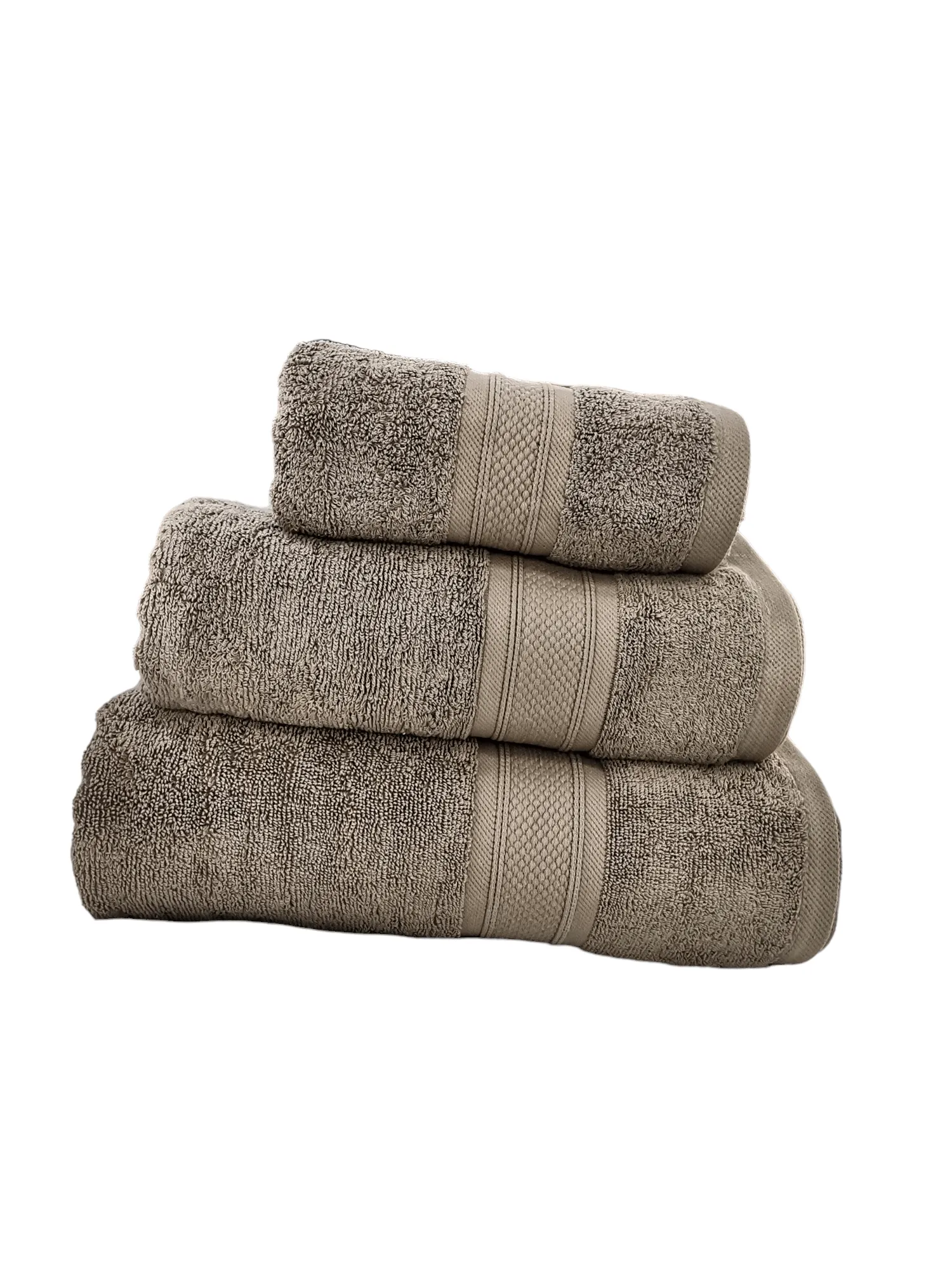 Simon Baker Ultra Soft Luxury Collection Towels Stone 600GMS
