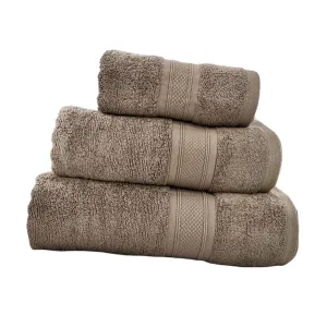 Simon Baker Ultra Soft Luxury Collection Towels Stone 600GMS