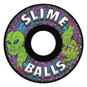SLIME BALLS ALIEN MINI OG SLIME BLACK 54.5mm 78a SKATEBOARD WHEELS