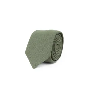 Solid Sage Green Tie