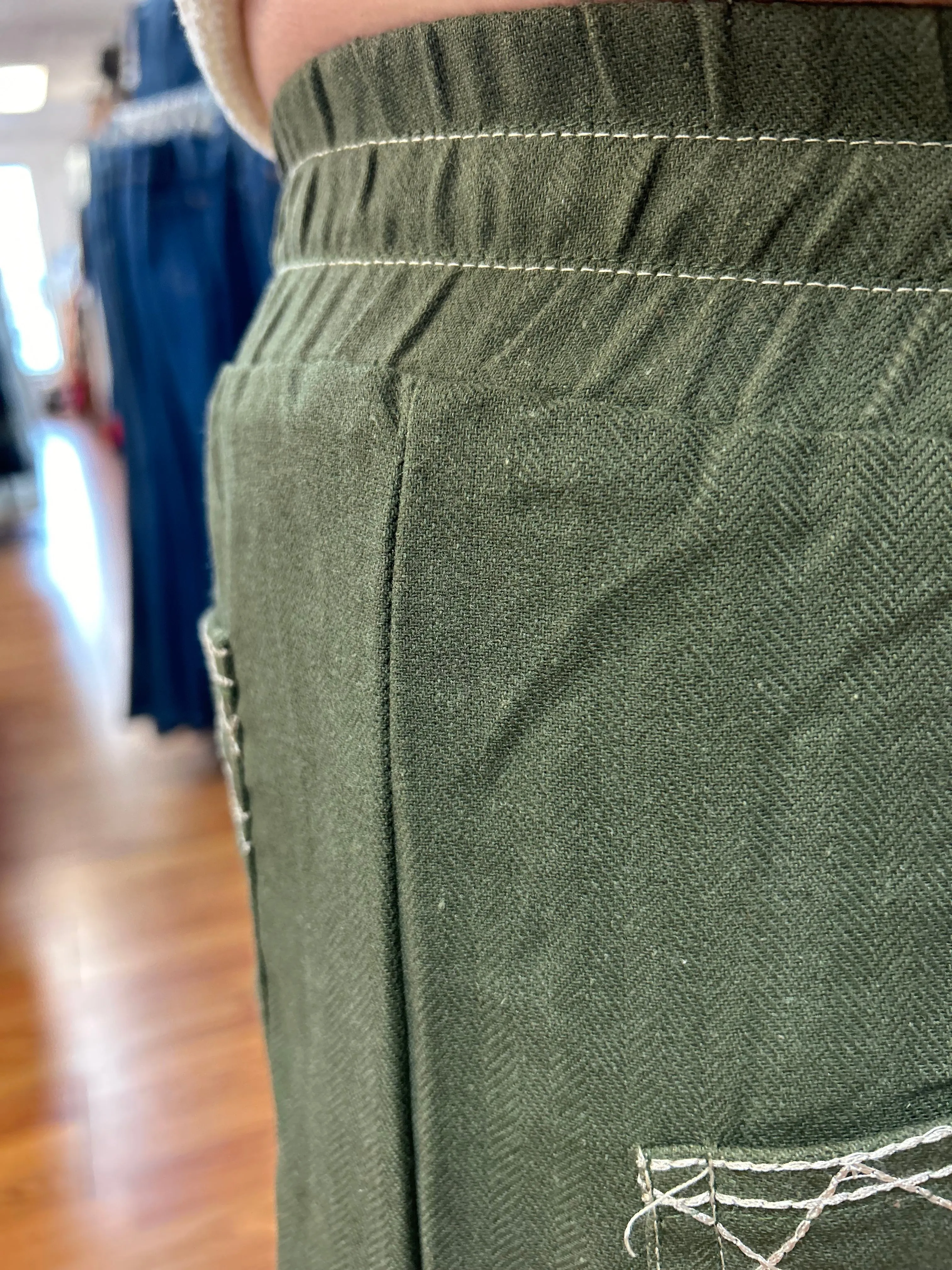 Stephanie Olive Pant by Umgee
