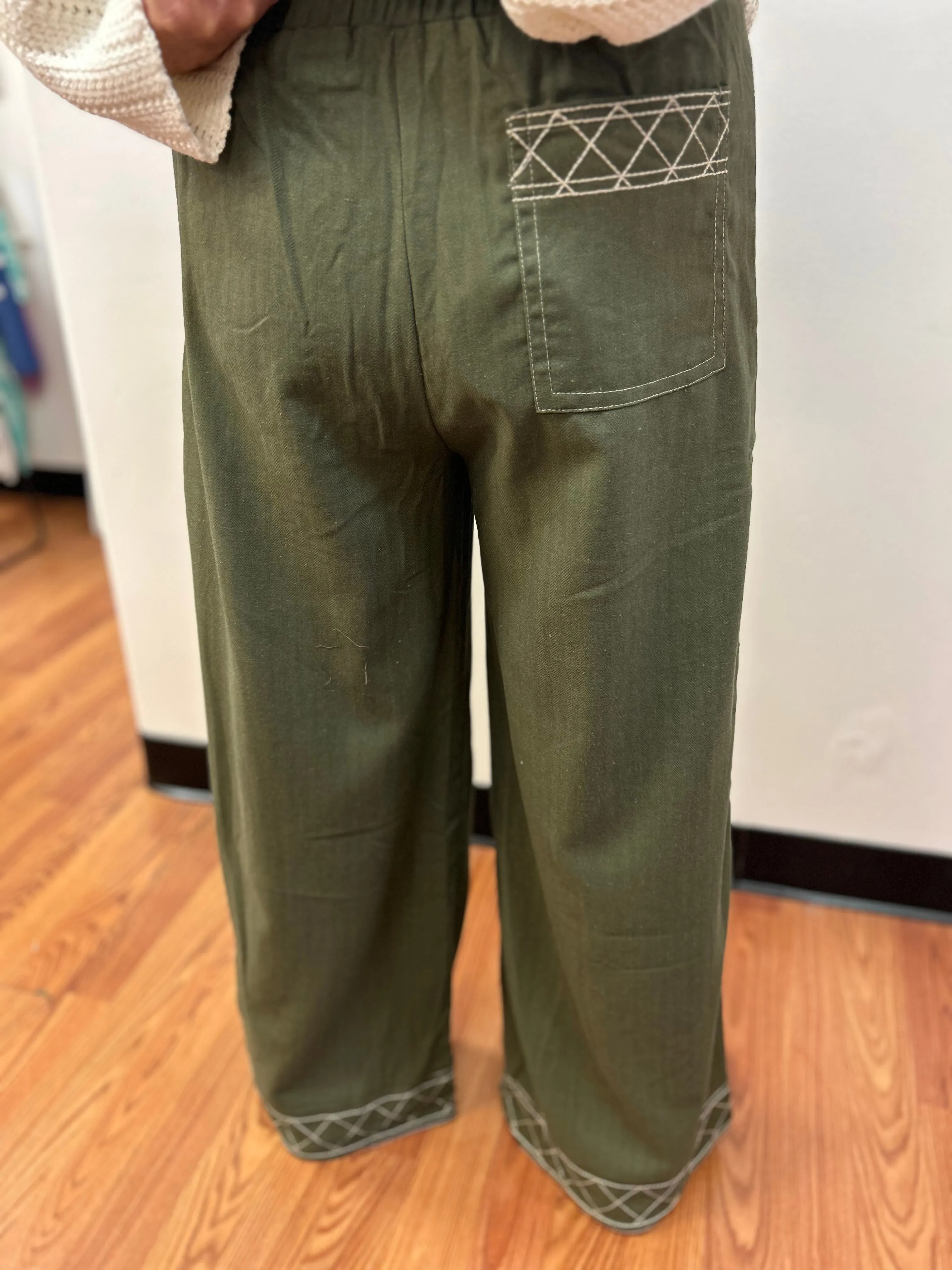 Stephanie Olive Pant by Umgee