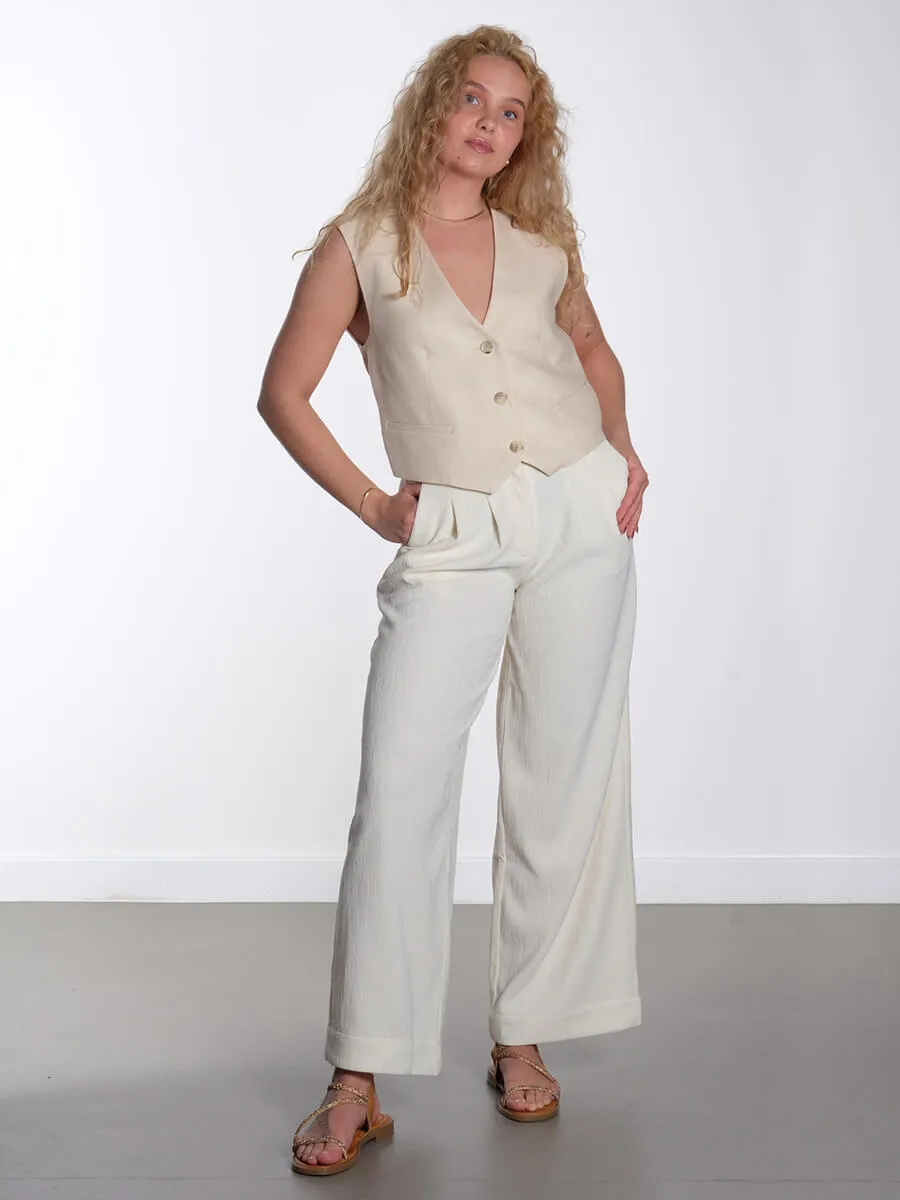 Tailored Tuxedo Vest