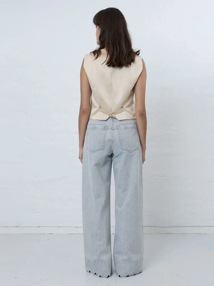 Tailored Tuxedo Vest