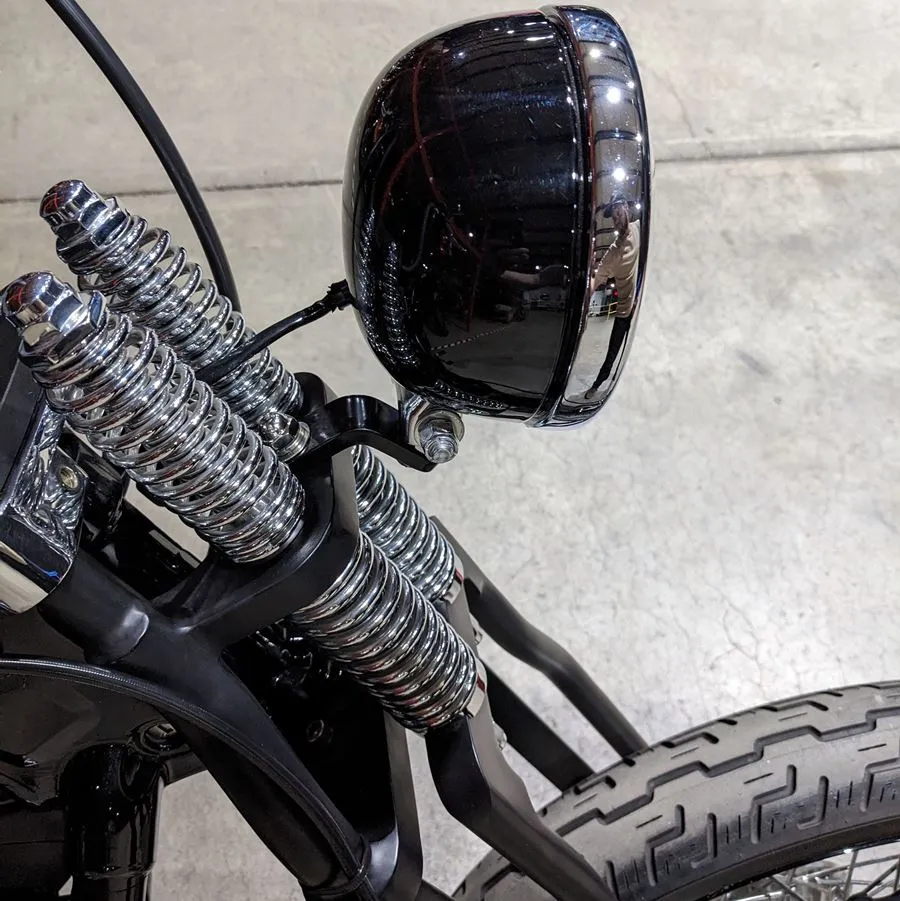 TC Bros. Springer Headlight Mounting Bracket Black