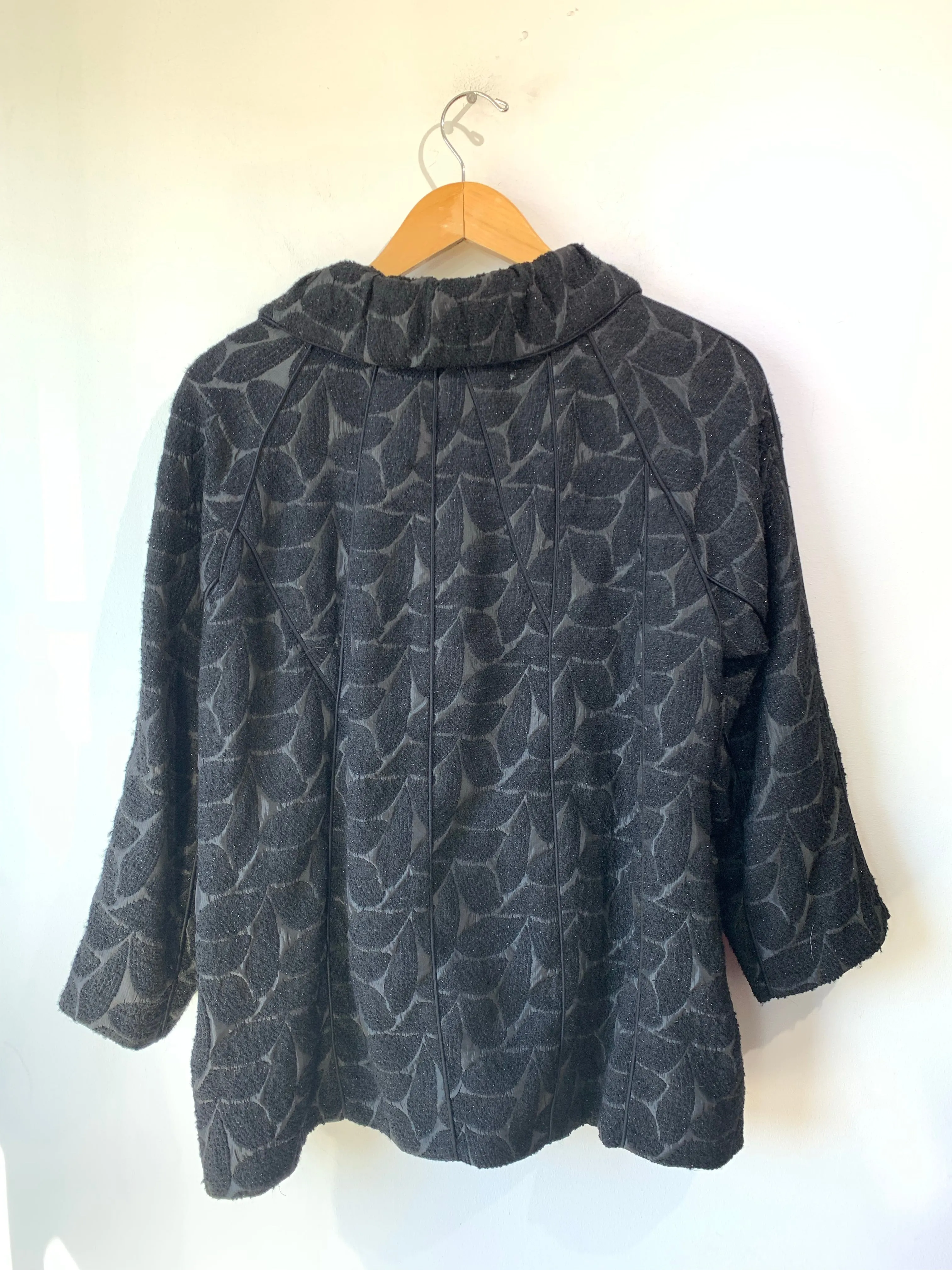 Thakoon Black Brocade Jacket
