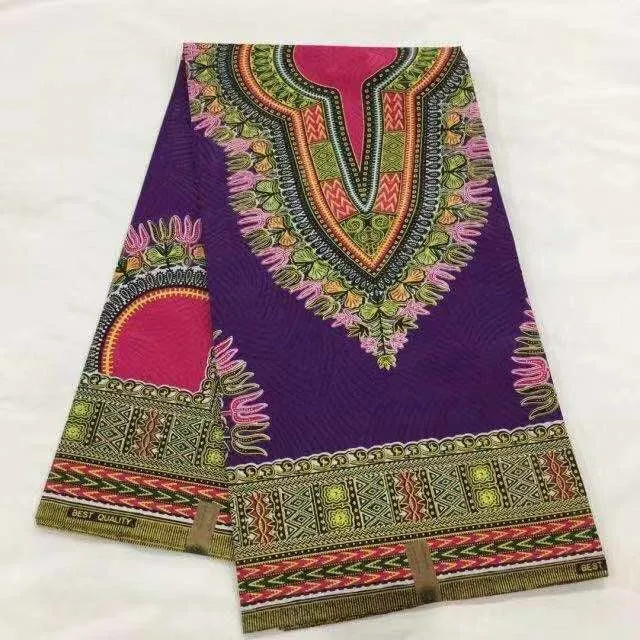 Traditional African Dashiki  Kitenge Wax Print Above Knee Cocktail Party Dress