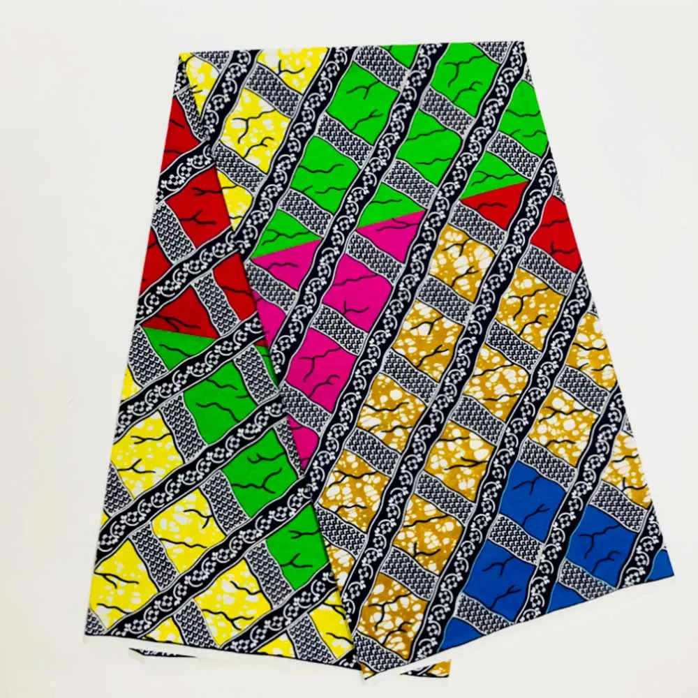 Traditional African Dashiki  Kitenge Wax Print Knee Length Summer Sleeveless Yellow Party Dress
