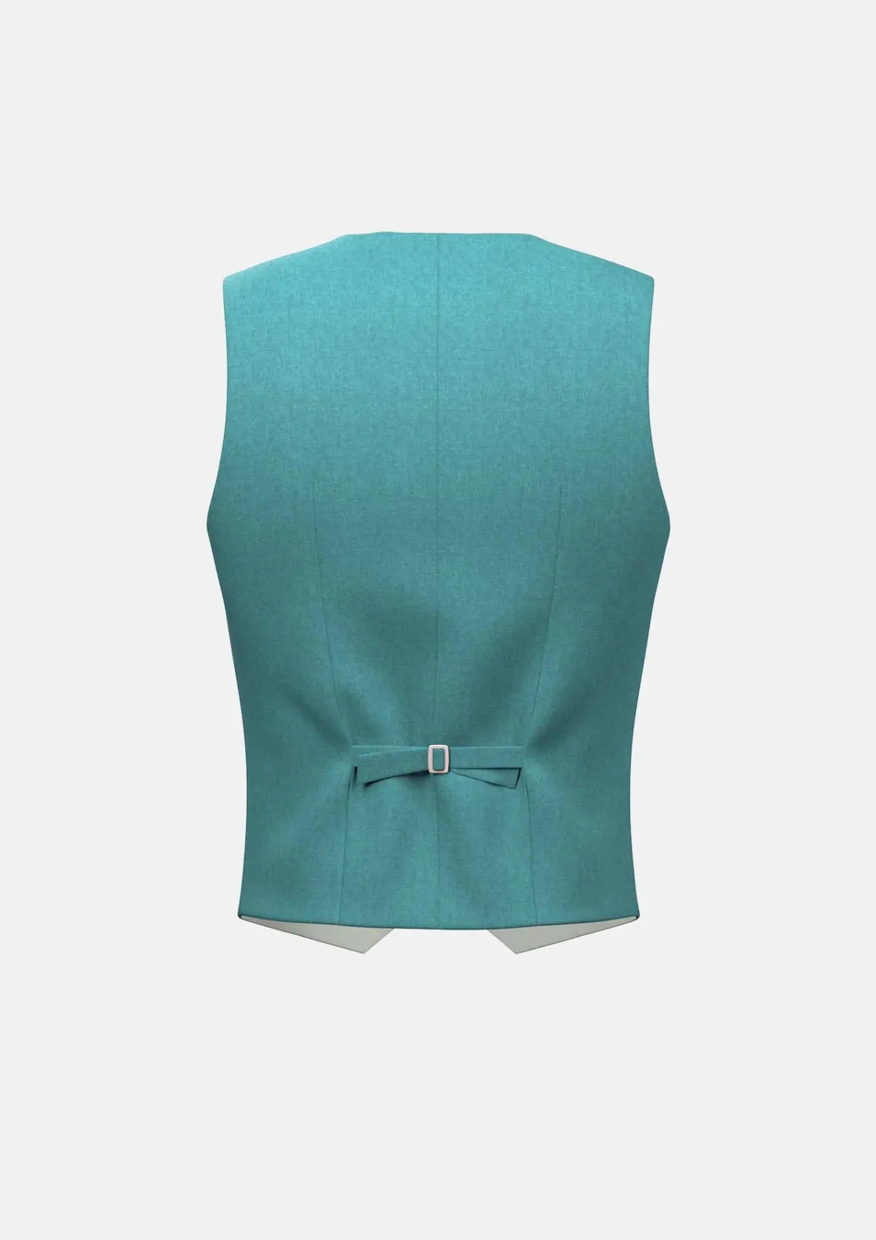 Turkish Blue Linen Vest