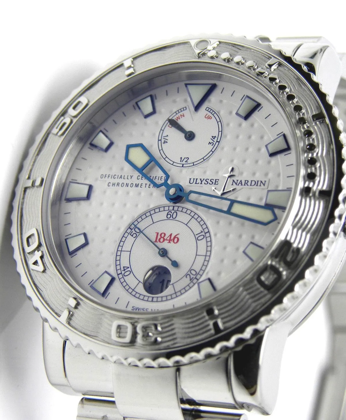 Ulysse Nardin Men's Watch Marine Diver 40mm Automatic Steel Limited Edition 263-55