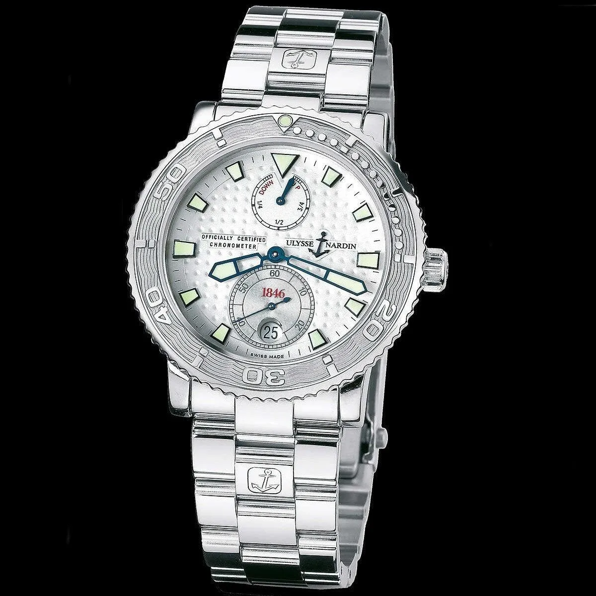 Ulysse Nardin Men's Watch Marine Diver 40mm Automatic Steel Limited Edition 263-55