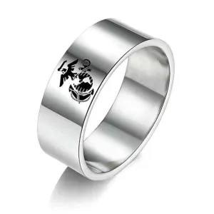 U.S Marine Corps Ring - Pure Titanium!