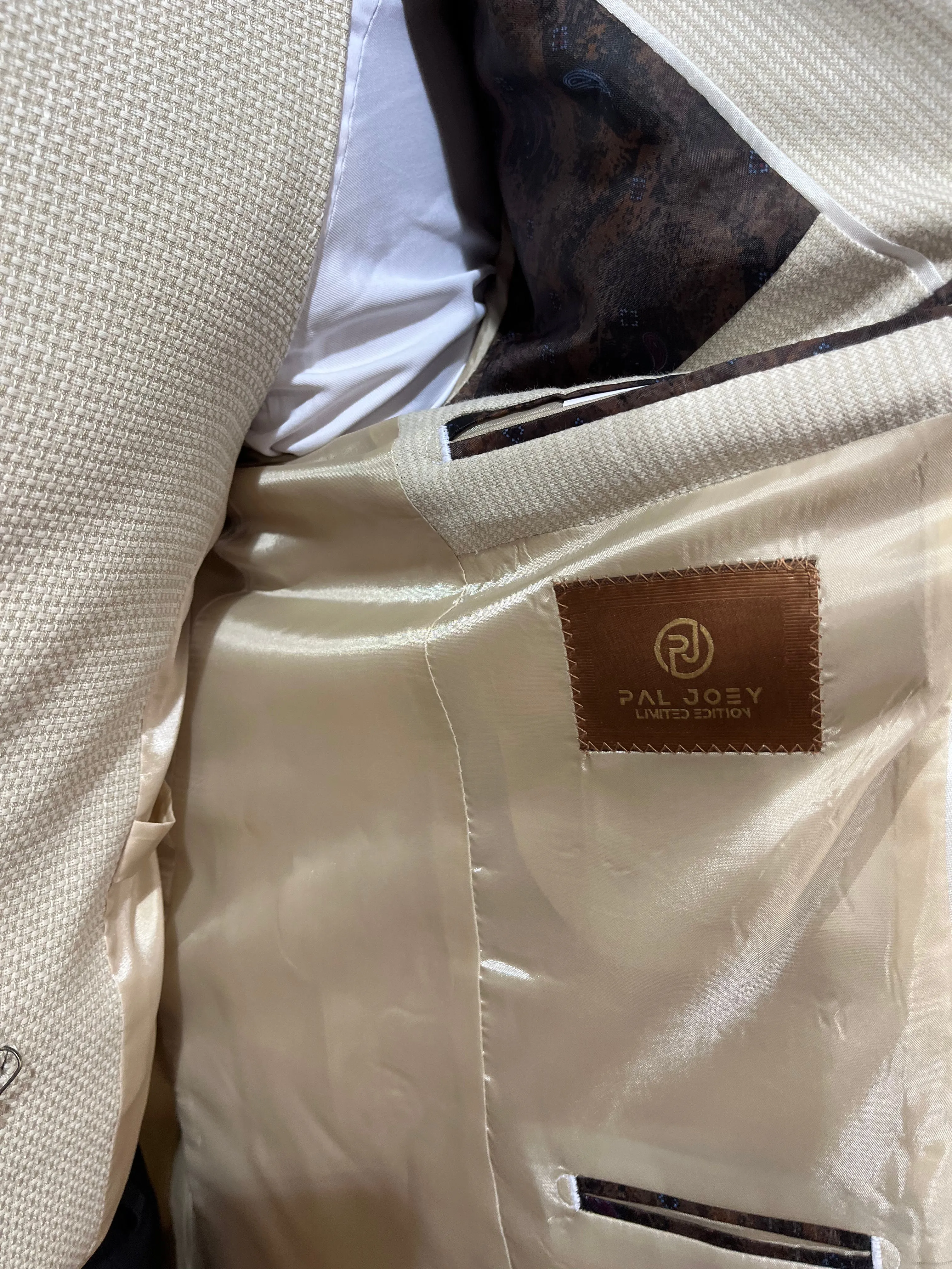 Vermere - Cream 3 Piece Suit