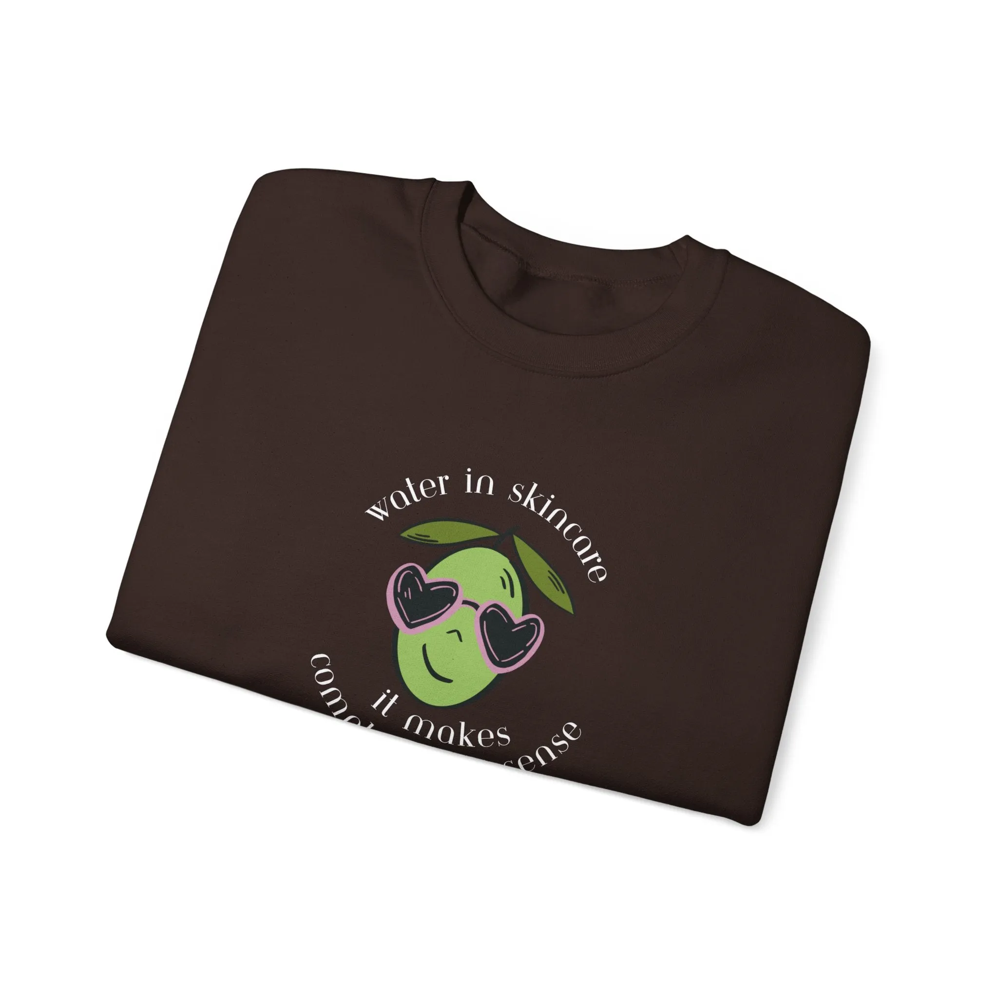 Water in skincare / waterless beauty / olive tree / Unisex Heavy Blend™ Crewneck Sweatshirt