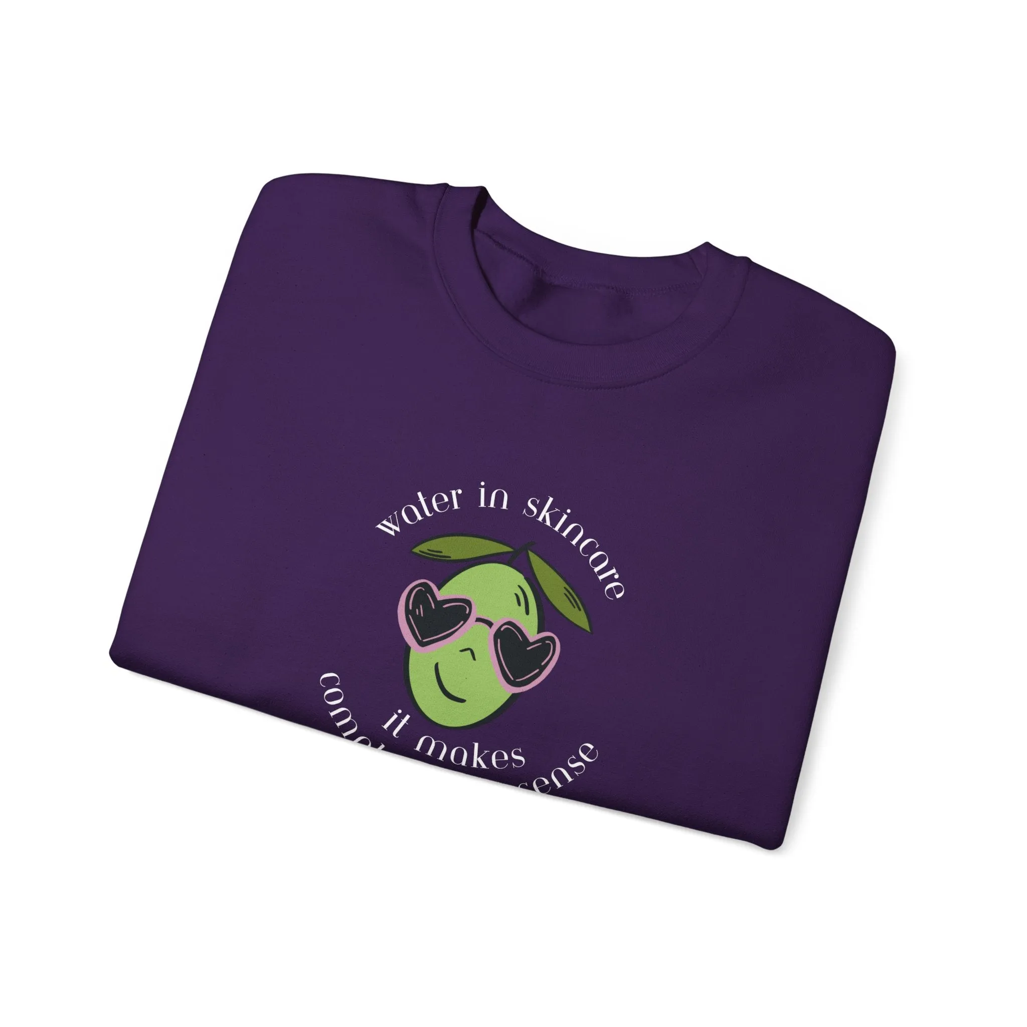 Water in skincare / waterless beauty / olive tree / Unisex Heavy Blend™ Crewneck Sweatshirt