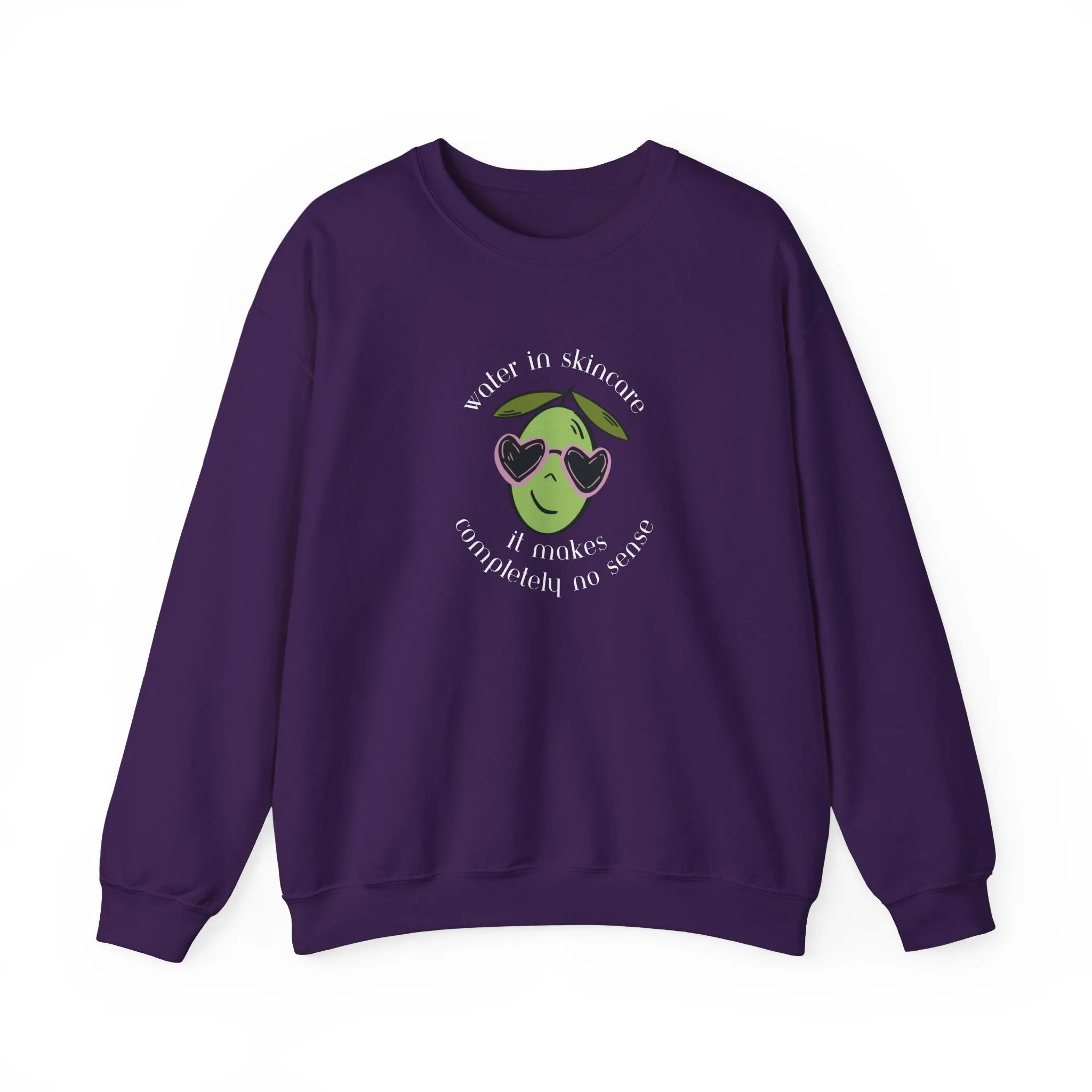 Water in skincare / waterless beauty / olive tree / Unisex Heavy Blend™ Crewneck Sweatshirt