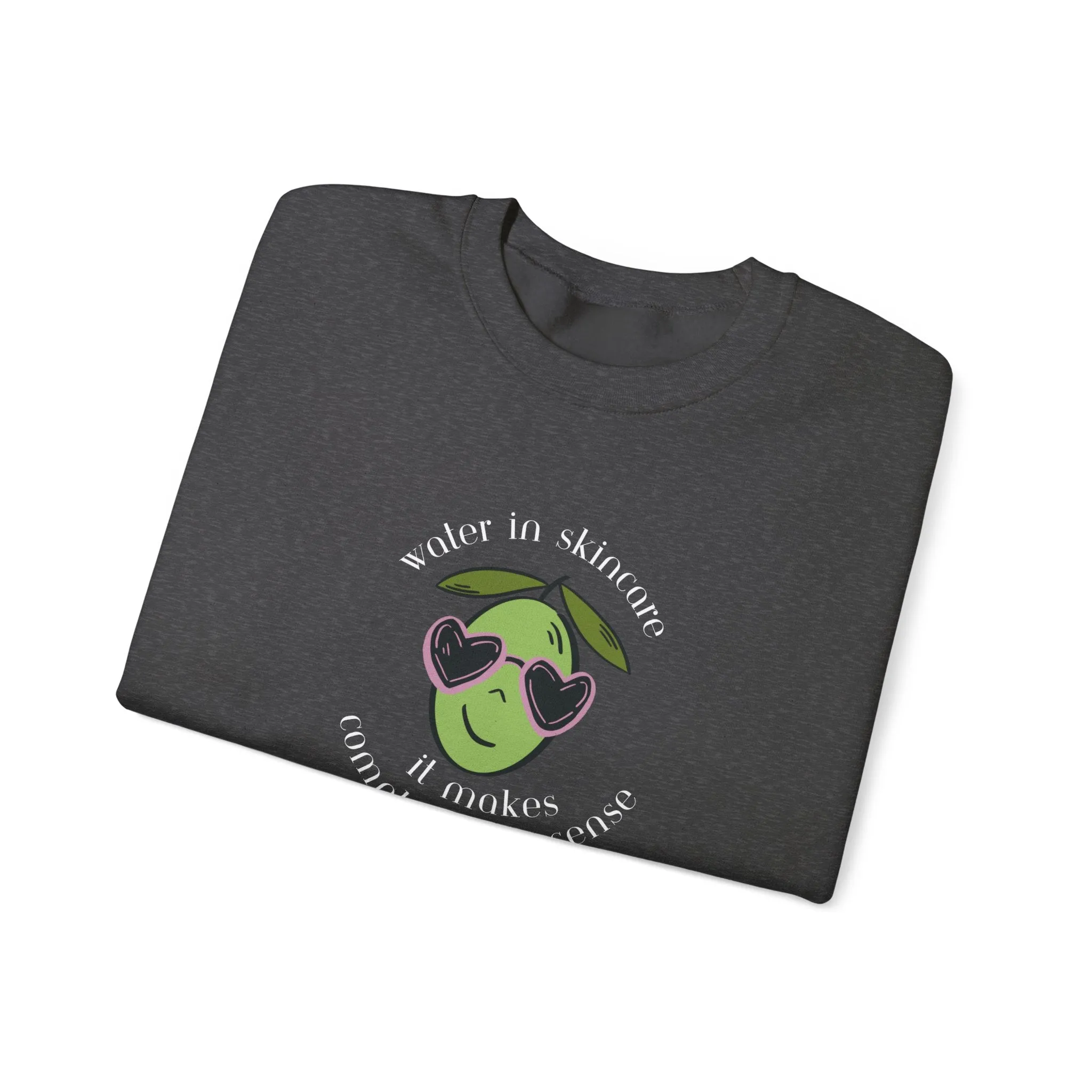 Water in skincare / waterless beauty / olive tree / Unisex Heavy Blend™ Crewneck Sweatshirt