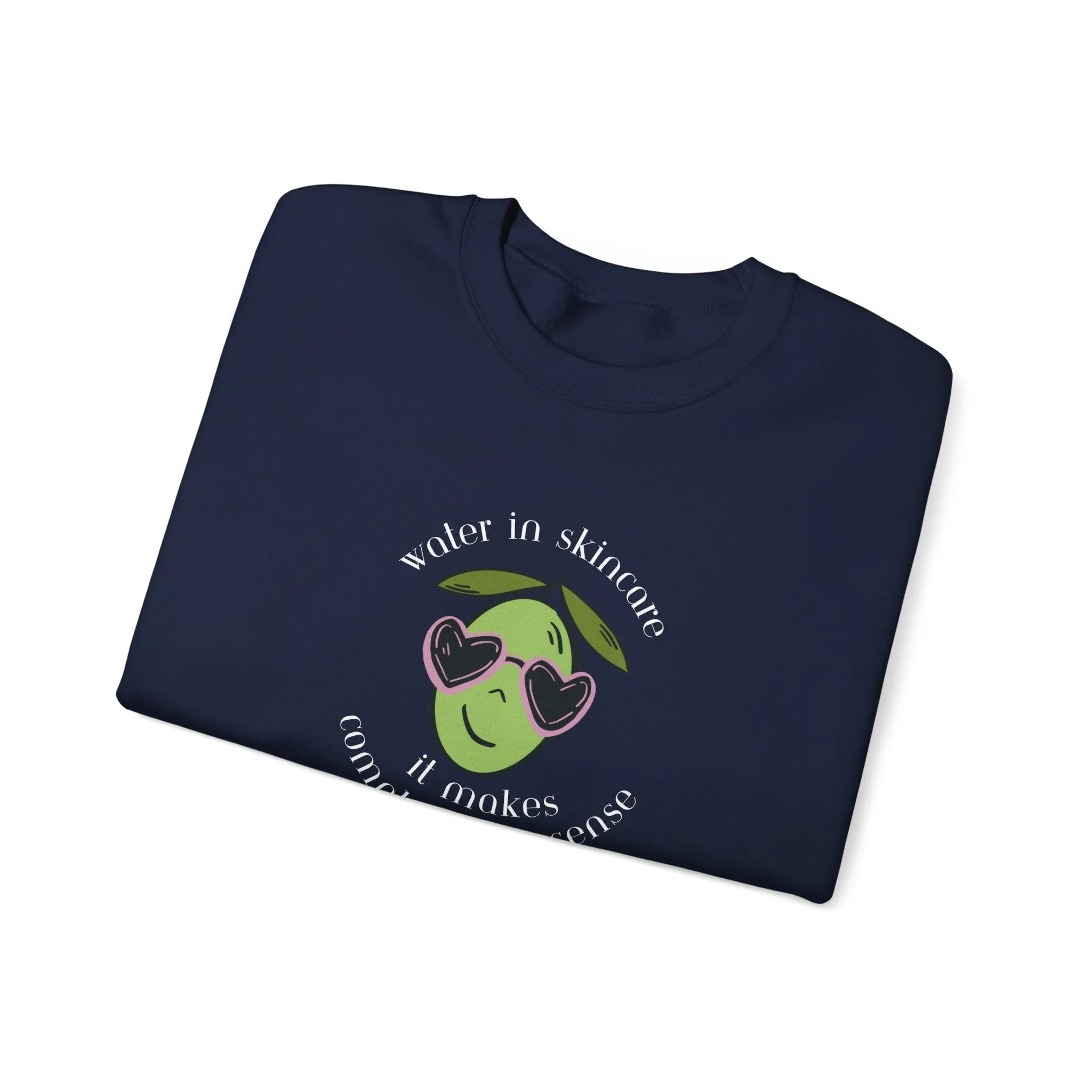 Water in skincare / waterless beauty / olive tree / Unisex Heavy Blend™ Crewneck Sweatshirt