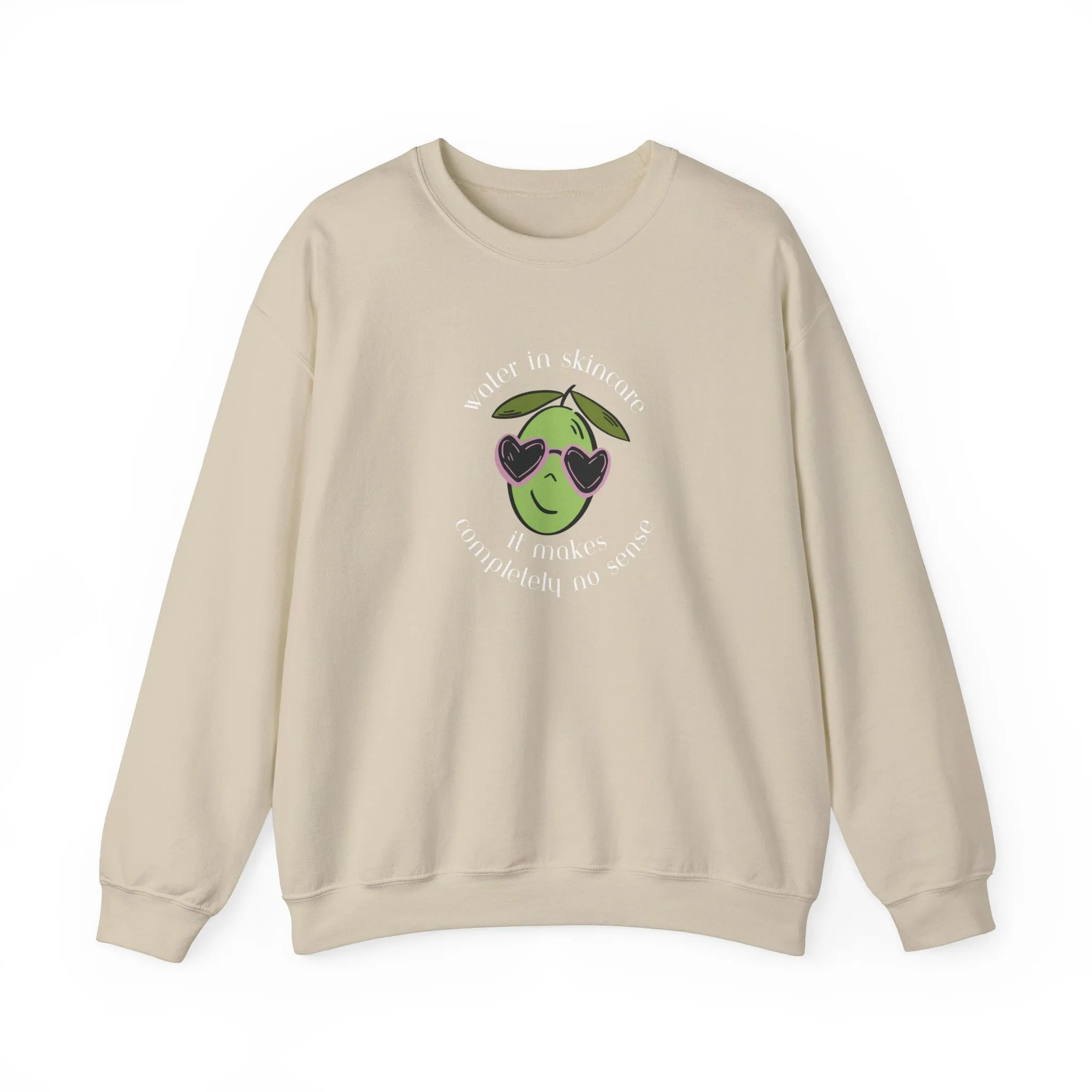 Water in skincare / waterless beauty / olive tree / Unisex Heavy Blend™ Crewneck Sweatshirt