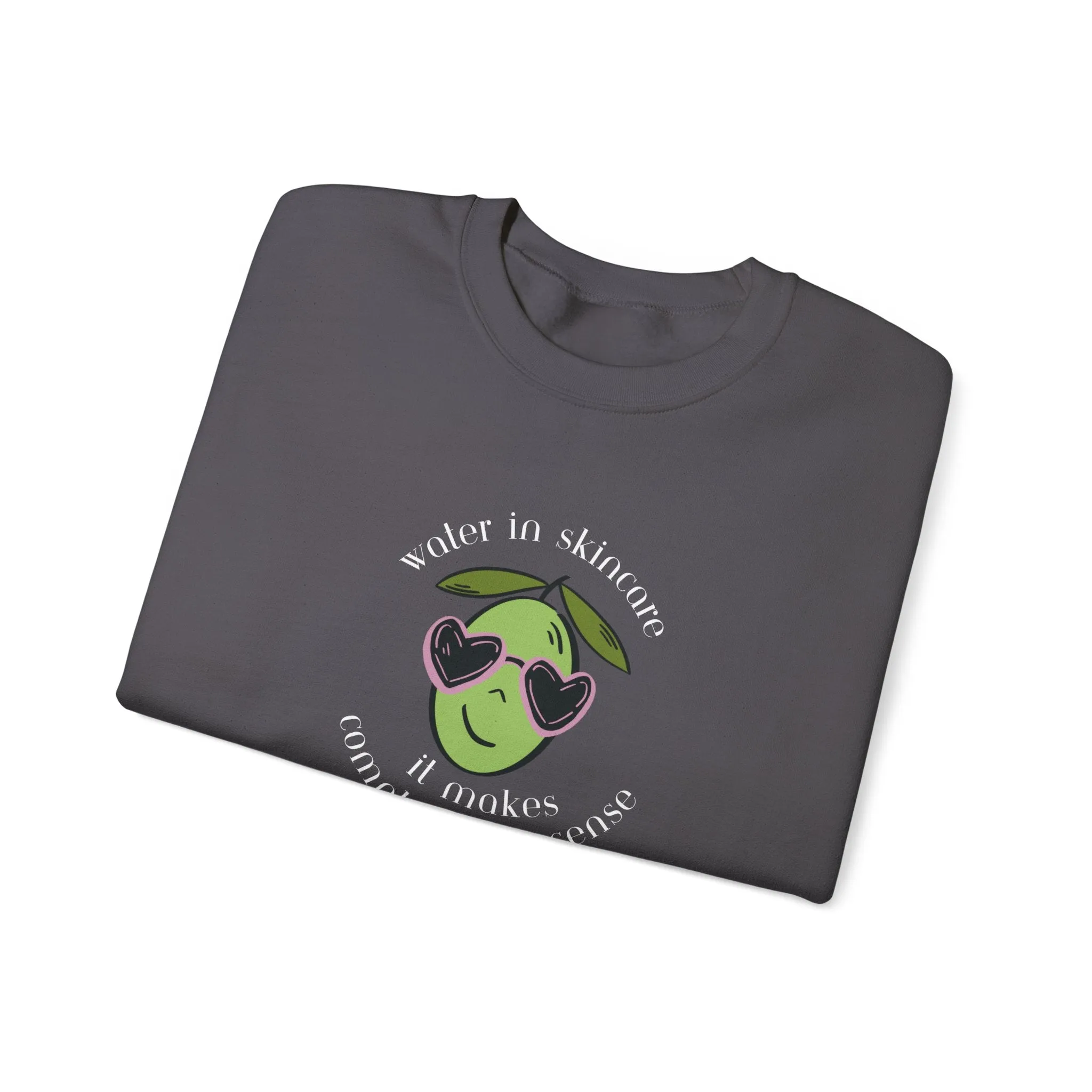 Water in skincare / waterless beauty / olive tree / Unisex Heavy Blend™ Crewneck Sweatshirt