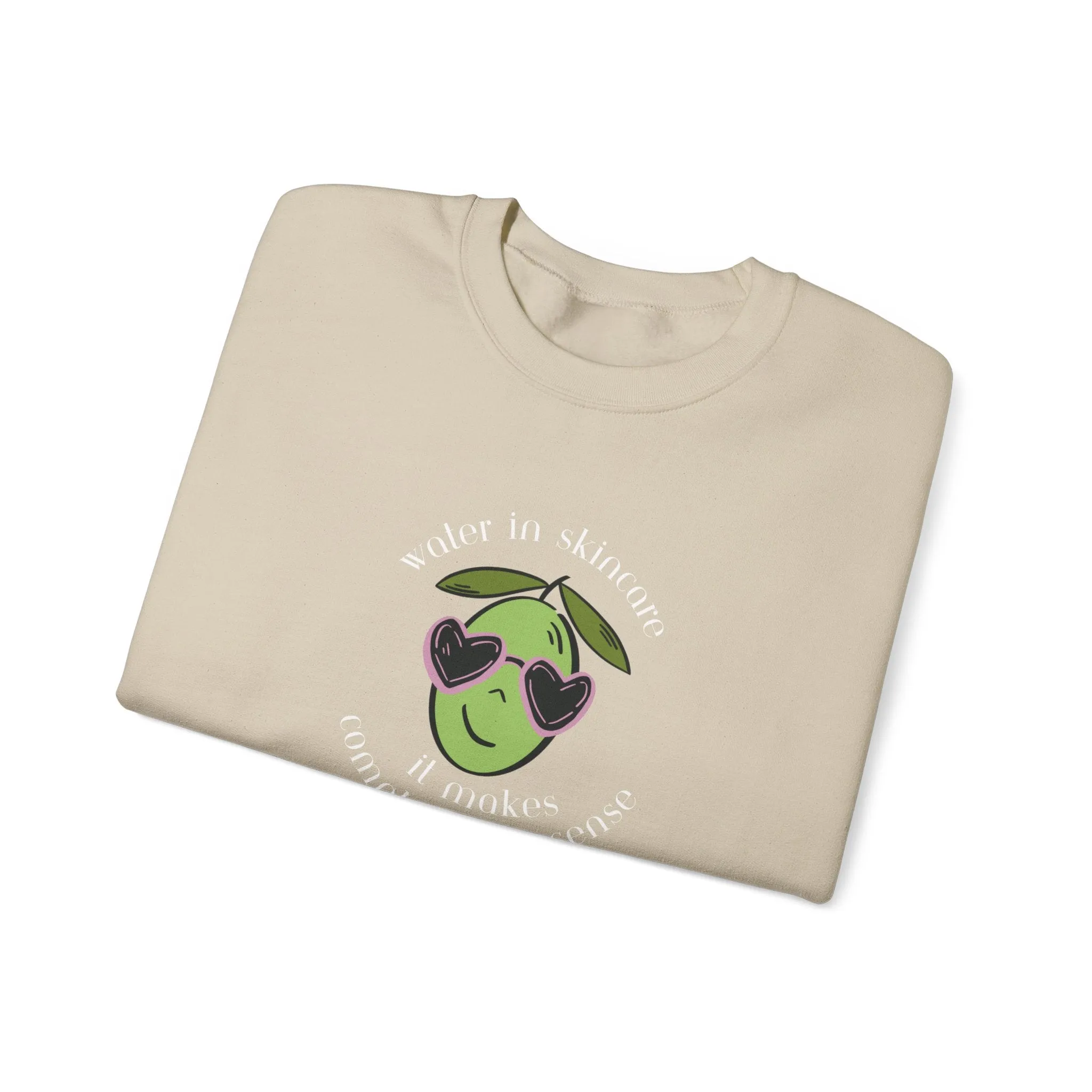 Water in skincare / waterless beauty / olive tree / Unisex Heavy Blend™ Crewneck Sweatshirt