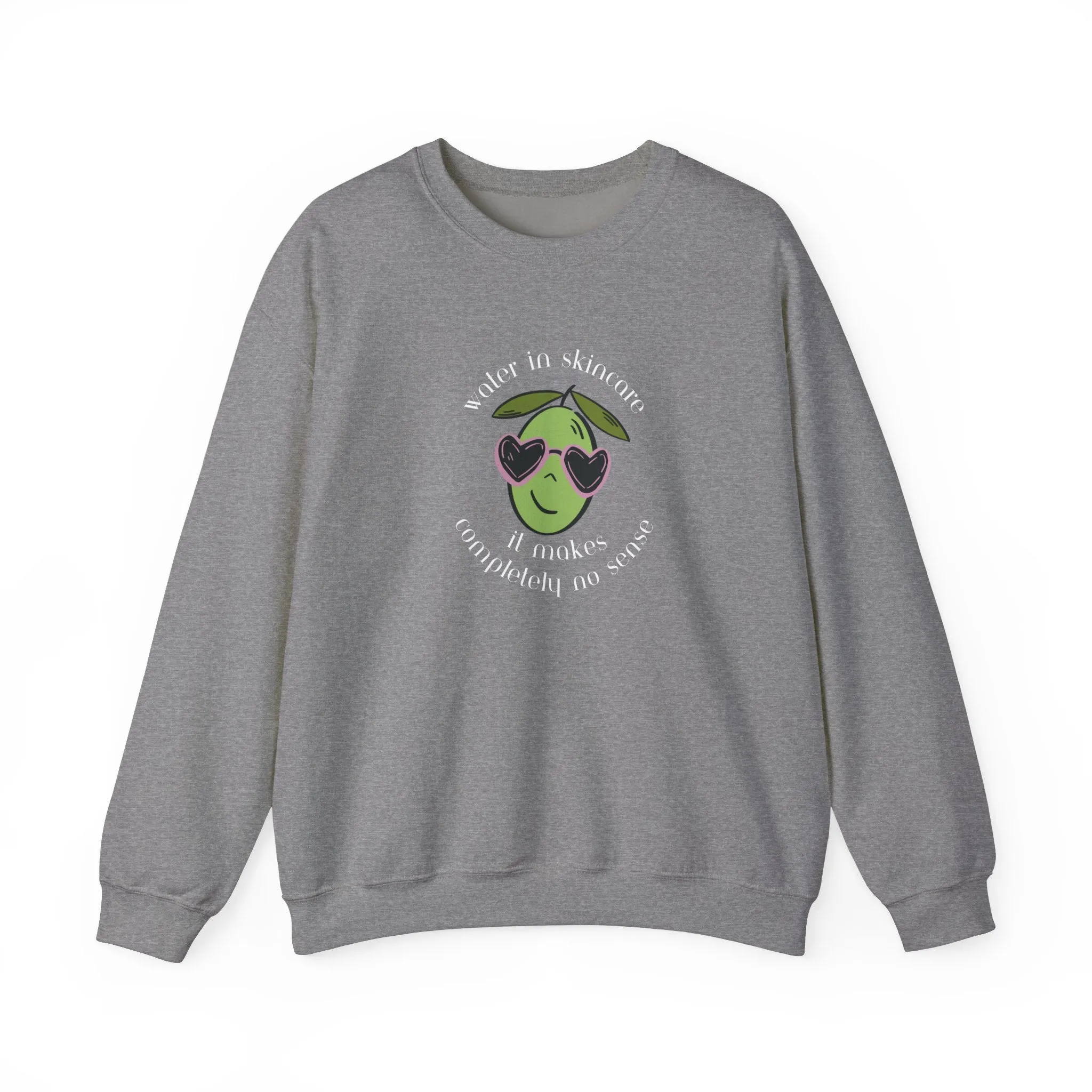 Water in skincare / waterless beauty / olive tree / Unisex Heavy Blend™ Crewneck Sweatshirt