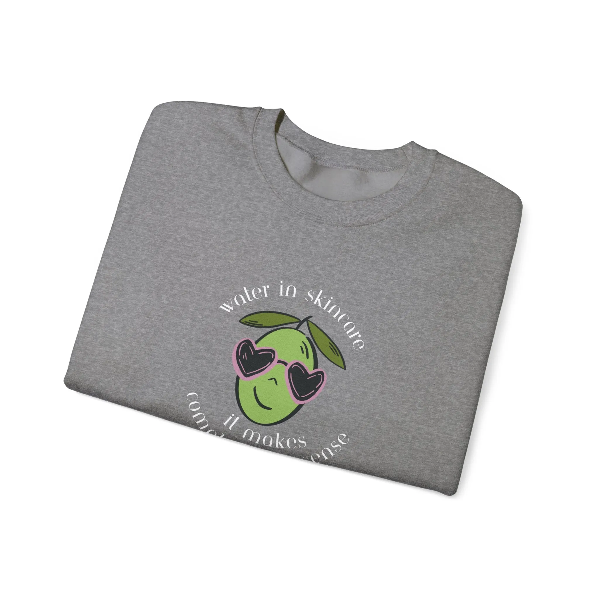 Water in skincare / waterless beauty / olive tree / Unisex Heavy Blend™ Crewneck Sweatshirt