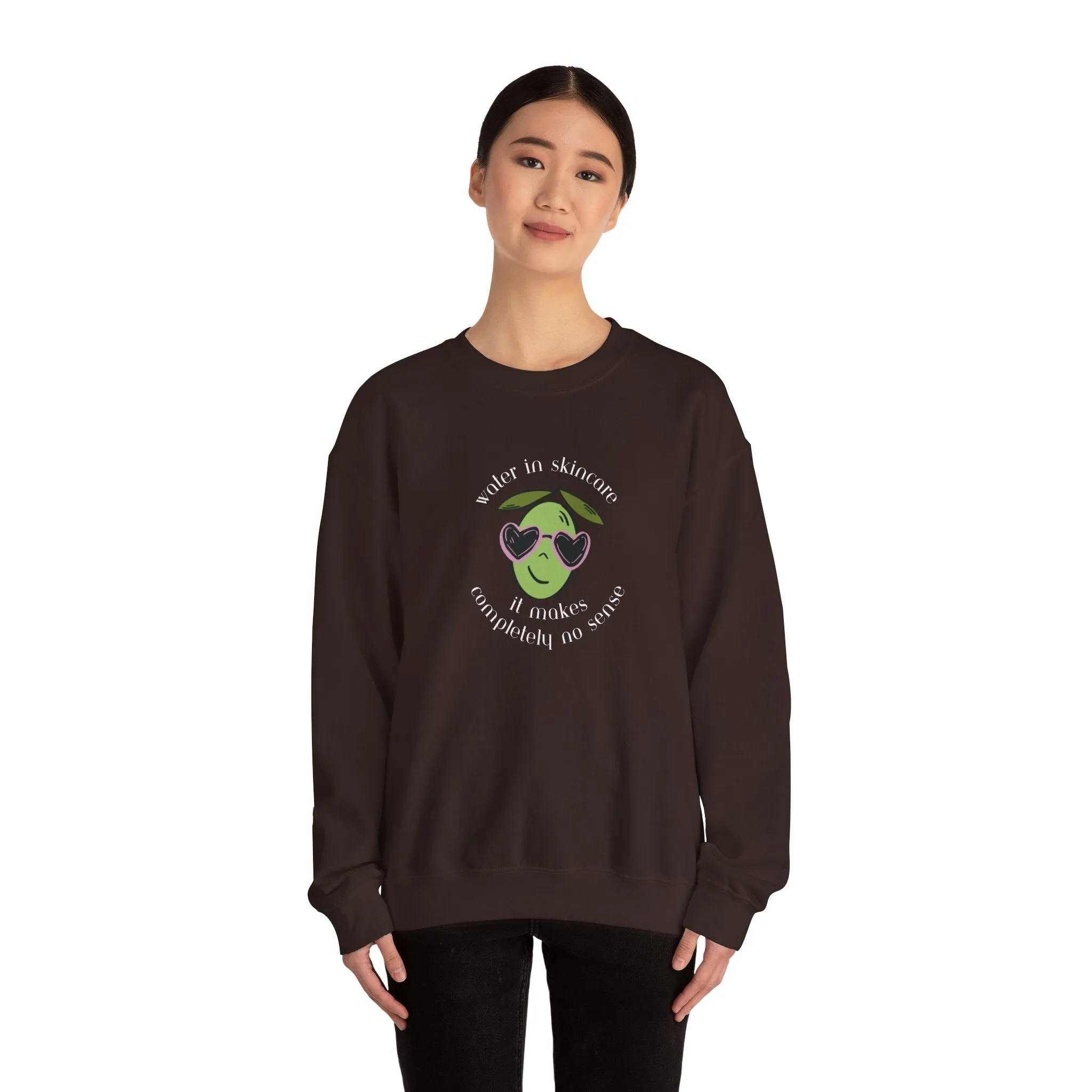 Water in skincare / waterless beauty / olive tree / Unisex Heavy Blend™ Crewneck Sweatshirt