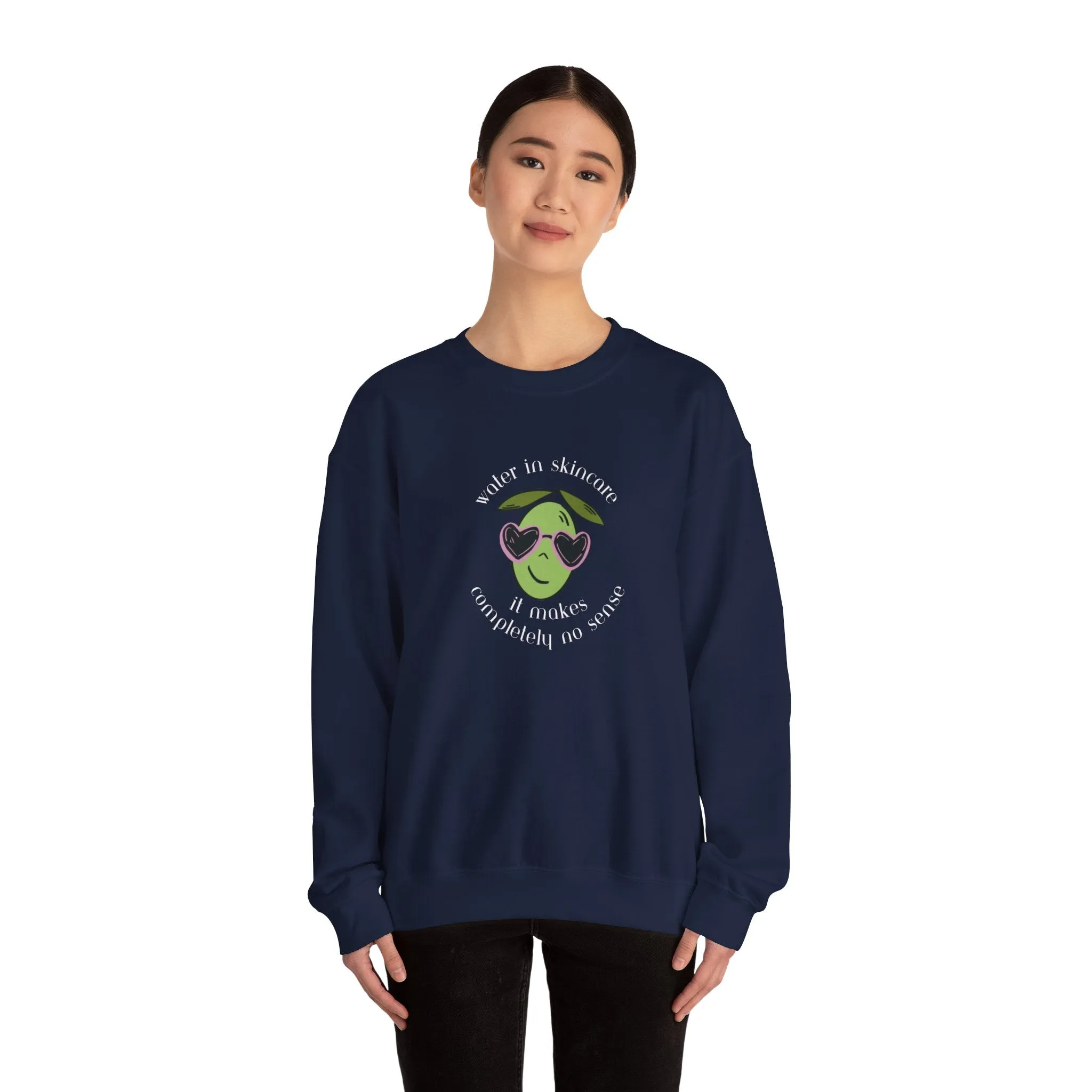 Water in skincare / waterless beauty / olive tree / Unisex Heavy Blend™ Crewneck Sweatshirt