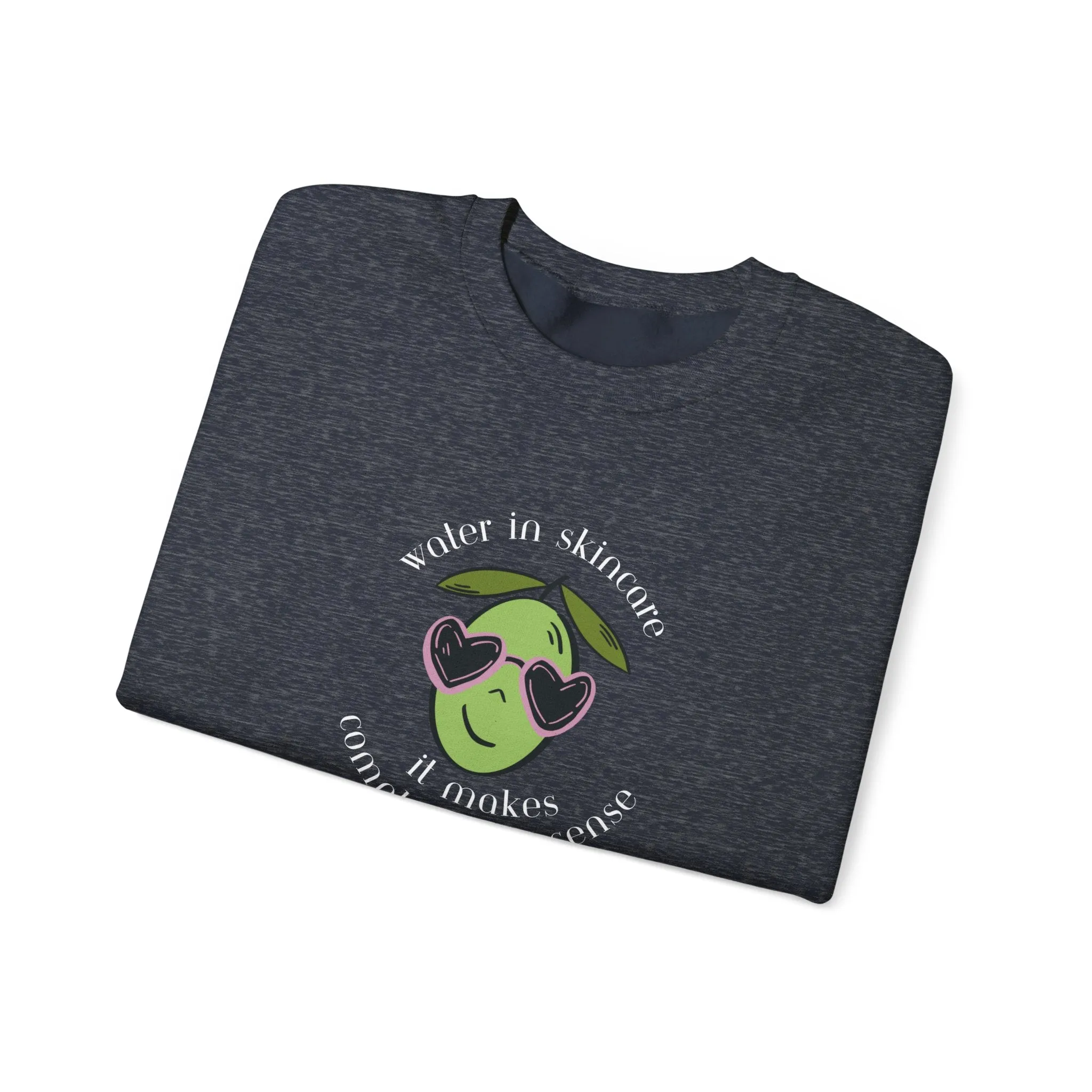 Water in skincare / waterless beauty / olive tree / Unisex Heavy Blend™ Crewneck Sweatshirt