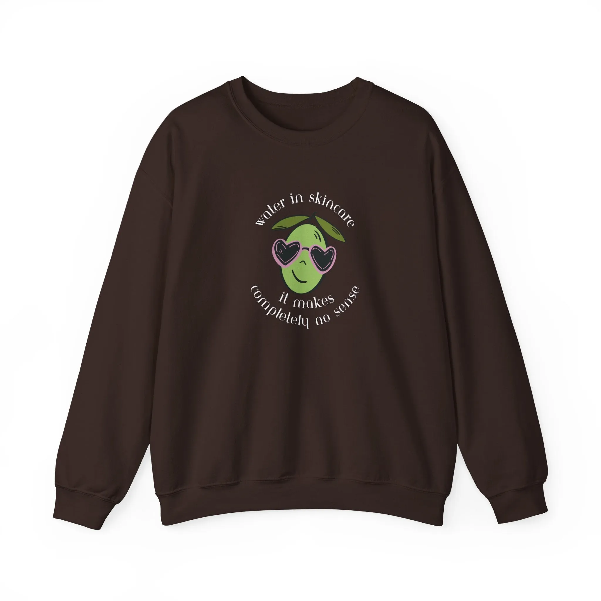Water in skincare / waterless beauty / olive tree / Unisex Heavy Blend™ Crewneck Sweatshirt