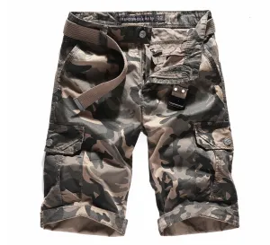 West Louis™ Camouflage Cargo Cotton Shorts