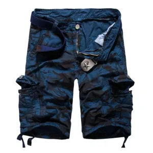 West Louis™ Camouflage Cotton Cargo Shorts